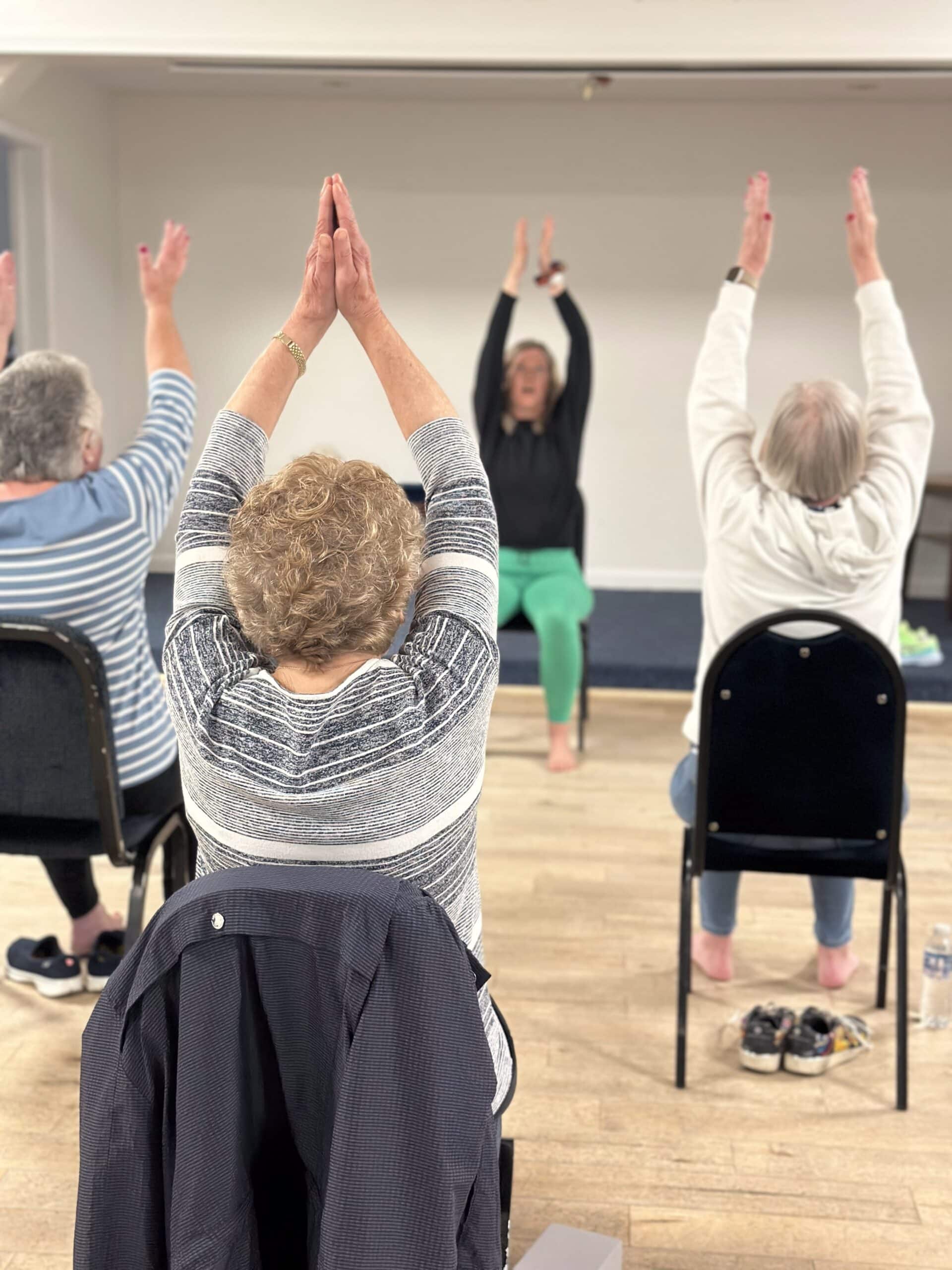 Chair Yoga Session